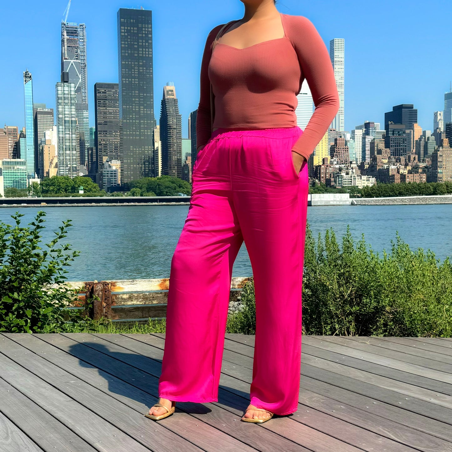 Fuchsia Pant